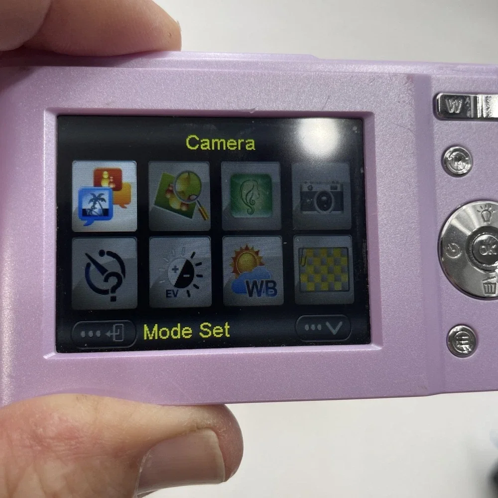 DC301 Digital Camera 48MP  16x Powerful Zoom Pink+Battery+Memory Card Included